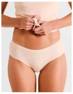 Soho Organic Cotton Boyleg in Beige