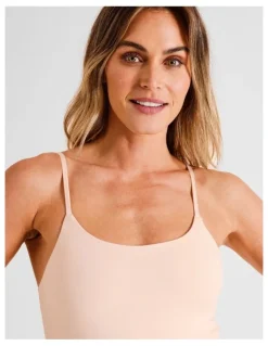 Soho Organic Cotton Camisole in Beige