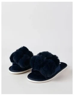 Soho Paris Slipper in Navy