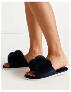 Soho Paris Slipper in Navy