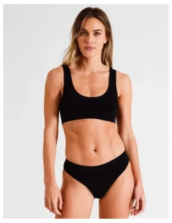Soho Seamless Bikini in Black