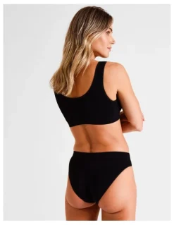 Soho Seamless Bikini in Black