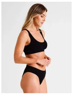 Soho Seamless Bikini in Black