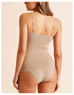Soho Seamless Camisole in Beige