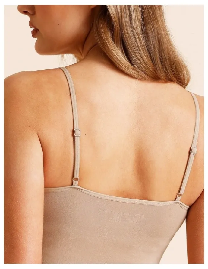Soho Seamless Camisole in Beige