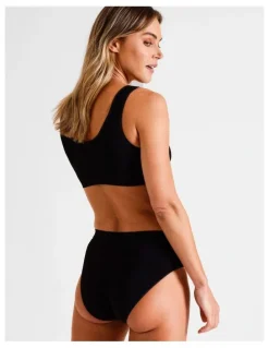Soho Seamless Full Brief in Black