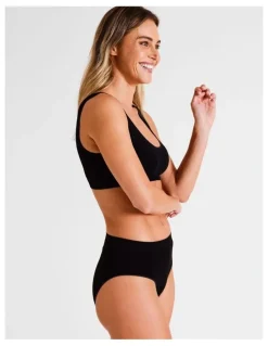 Soho Seamless Full Brief in Black