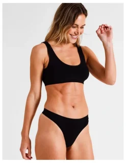 Soho Seamless G-string in Black