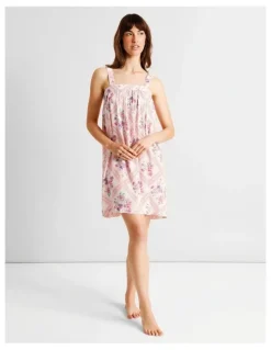 Soho Serene Woven Chemise in Diamond Floral Print