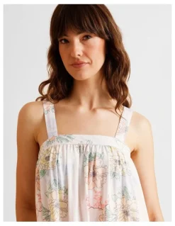 Soho Serene Woven Chemise in Summer Floral Print