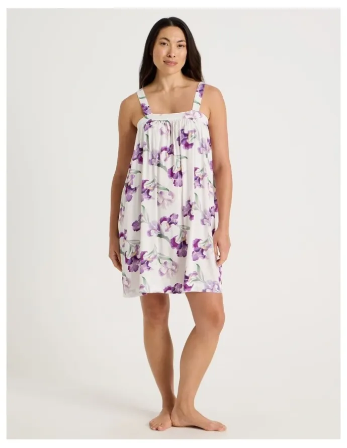 Soho Serene Woven Chemise in Iris Floral Print