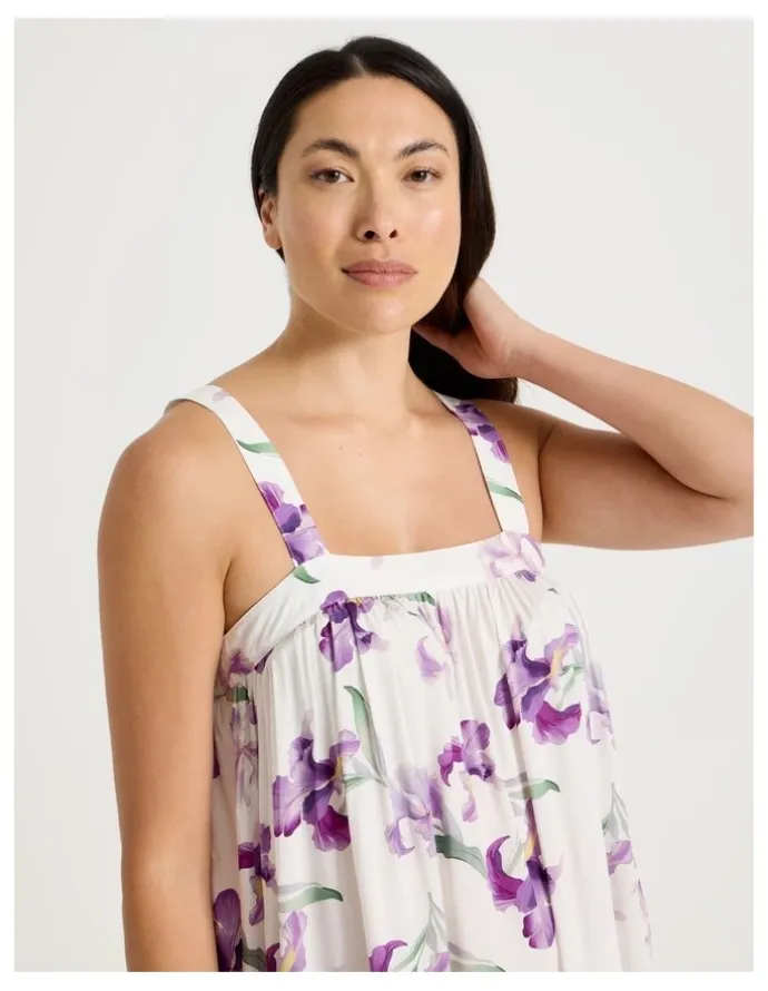 Soho Serene Woven Chemise in Iris Floral Print