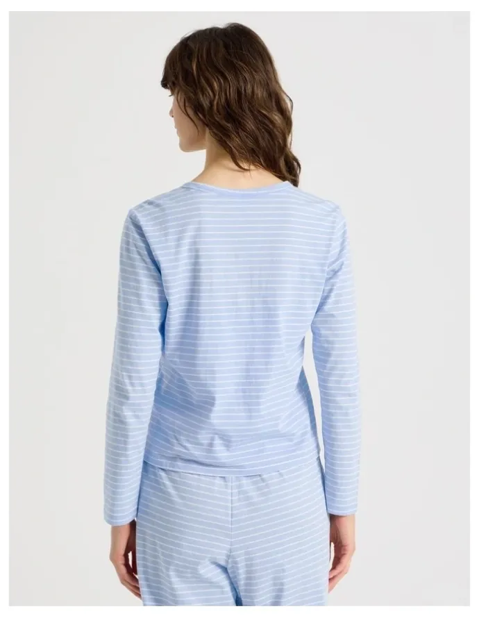 Soho Sleep Cardigan in Blue Stripe
