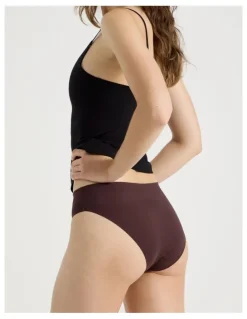 Soho Smooth Fit Bikini in Dark Mauve