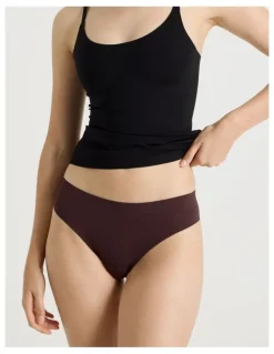 Soho Smooth Fit Bikini in Dark Mauve