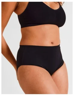 Soho Smooth Fit Full Brief in Black