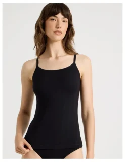 Soho Soft Feel Rib Camisole in Black
