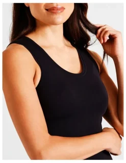 Soho Soft Feel Tank in Black