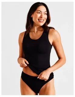 Soho Soft Feel Tank in Black