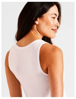 Soho Soft Feel Tank in White