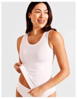 Soho Soft Feel Tank in White