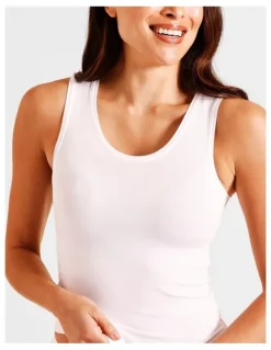 Soho Soft Feel Tank in White