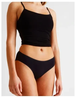 Soho Soho Modal Bikini in Black