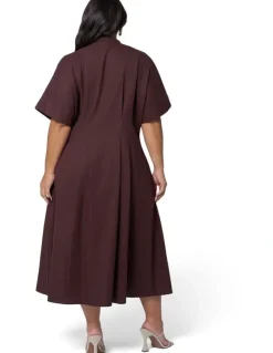 Something 4 Olivia Blair Linen Midi Dress