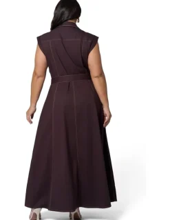 Something 4 Olivia Cleo Midi Shirt Dress