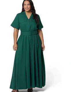 Something 4 Olivia Gabrielle Linen Maxi Dress