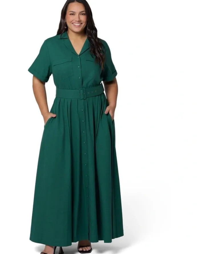 Something 4 Olivia Gabrielle Linen Maxi Dress