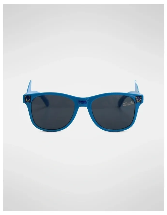 Sonic Shaped Sunglasses in Blue