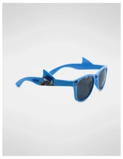 Sonic Shaped Sunglasses in Blue
