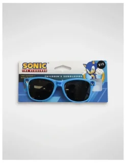 Sonic Shaped Sunglasses in Blue