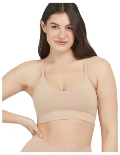 Spanx Everyday Shaping Ecocare Longline Bralette in Cream