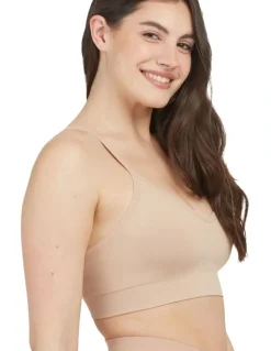 Spanx Everyday Shaping Ecocare Longline Bralette in Cream