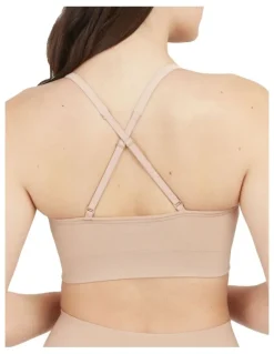 Spanx Everyday Shaping Ecocare Longline Bralette in Cream