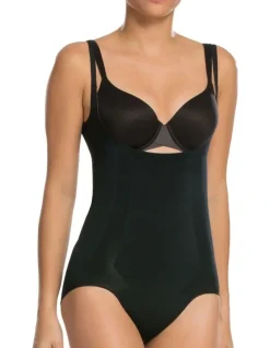 Spanx Oncore Open Bust Bodysuit in Black