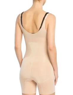 Spanx Sculpt OnCore Open-Bust Mid-Thigh Bodysuit
