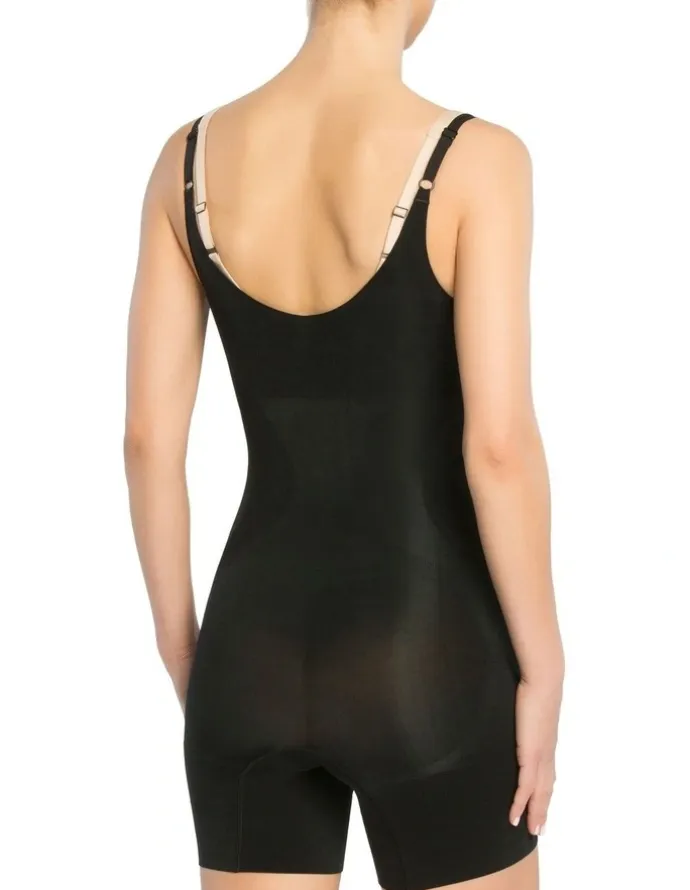 Spanx Sculpt OnCore Open-Bust Mid-Thigh Bodysuit