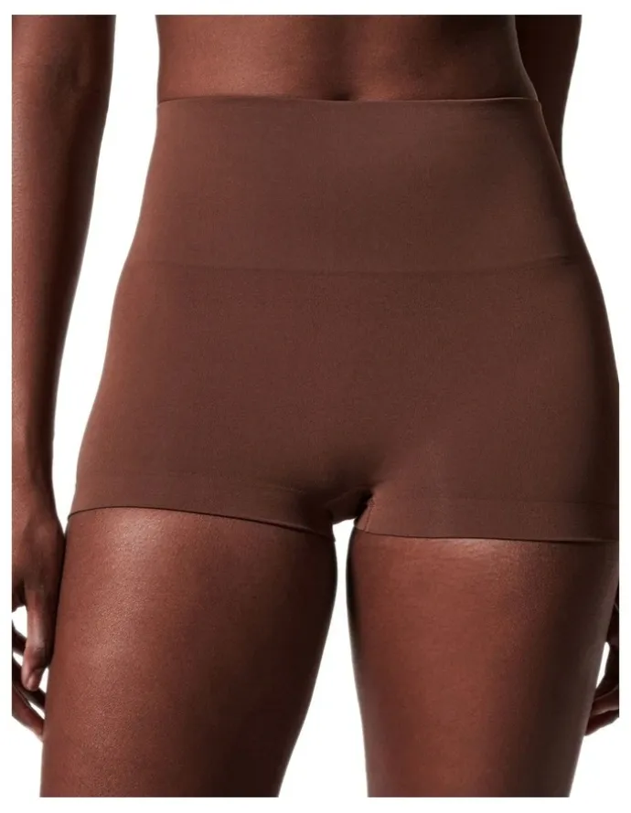 Spanx Shape Extra Ordinary Boyshort in Brown