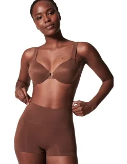 Spanx Shape Extra Ordinary Boyshort in Brown