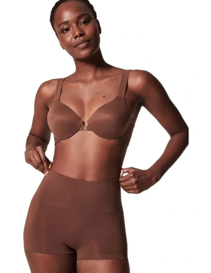 Spanx Shape Extra Ordinary Boyshort in Brown