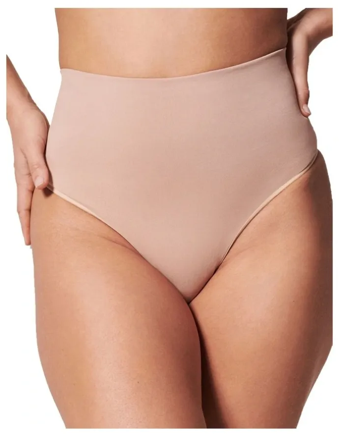 Spanx Shape™ Extraordinary Thong in Toasted Oatmeal