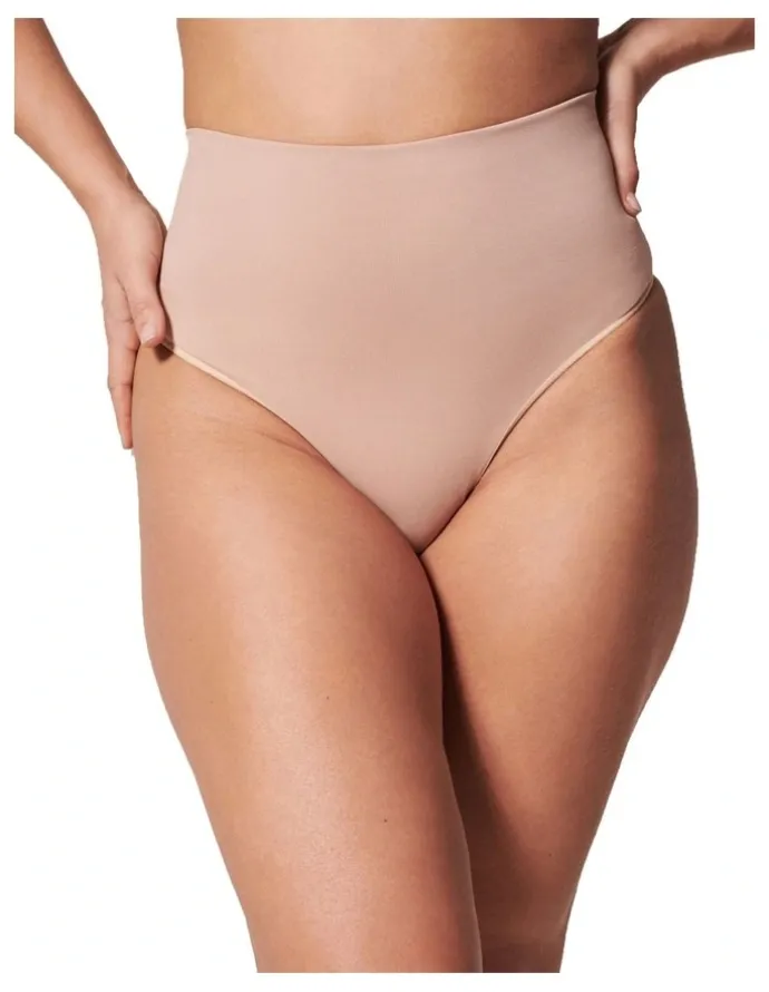 Spanx Shape™ Extraordinary Thong in Toasted Oatmeal