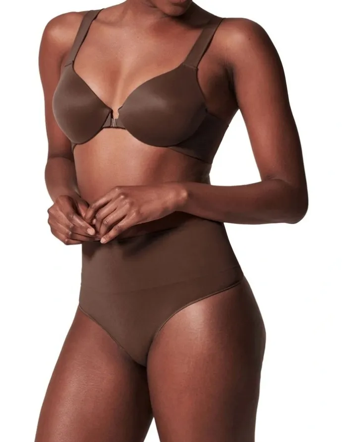 Spanx Shape™ Extraordinary Thong in Brown