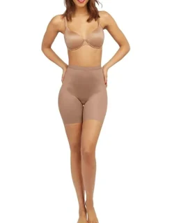 Spanx Shape™ Invisible Mid-thigh Short in Brown