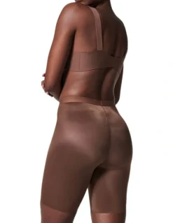 Spanx Shape™ Invisible Mid-thigh Short in Brown