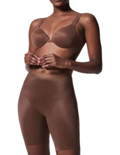 Spanx Shape™ Invisible Mid-thigh Short in Brown