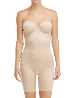Spanx ShapeSuit Your Fancy Strapless Cupped Mid-Thigh Bodysuit